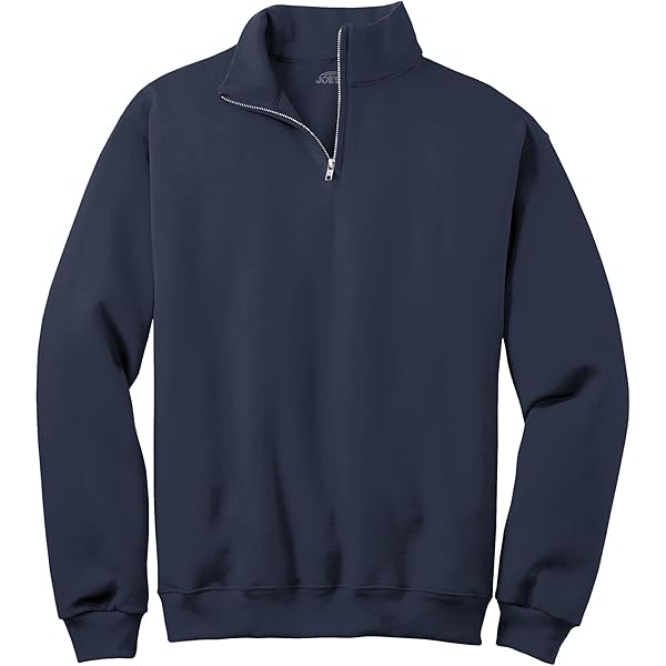 Jerzees Super Sweats Adult Quarter-Zip Cadet Collar Sweatshirt